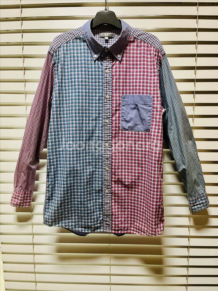 유니클로 유니크패턴 긴팔셔츠--10