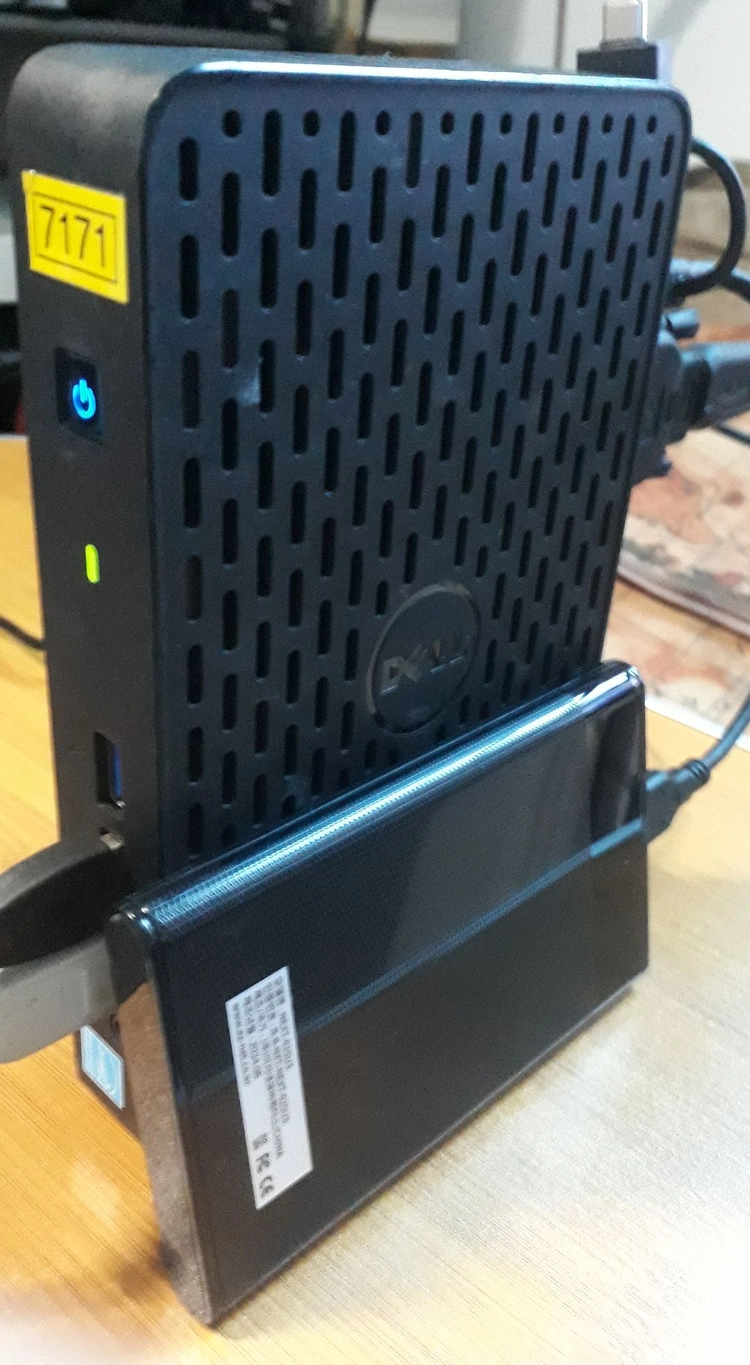DELL 미니컴 업무용외장 SSD120G창원.진해 이미지