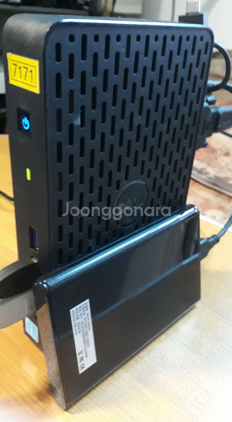 DELL 미니컴 업무용외장 SSD120G메뚜기win11--2