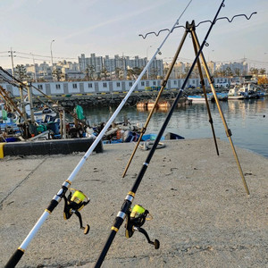 카본 낚시대 2대