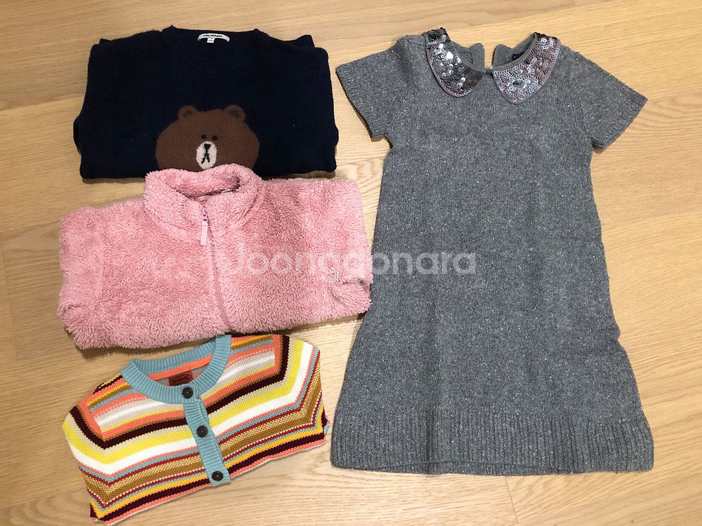 여아옷 일괄 120-130--0