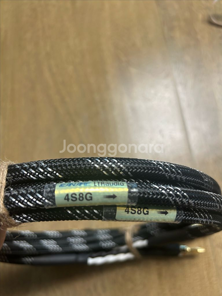 카나레 4s8g 스피커 케이블--3