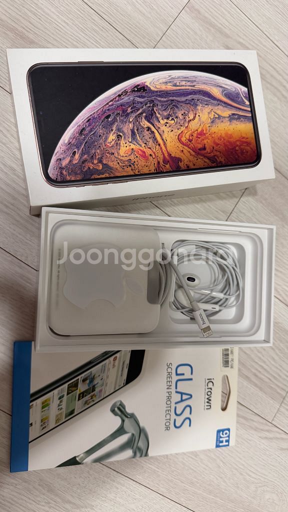 아이폰XS MAX 256GB 로즈골드 (액정금감)--2