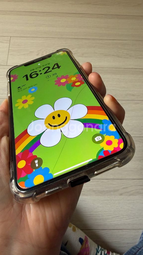아이폰XS MAX 256GB 로즈골드 (액정금감)--1