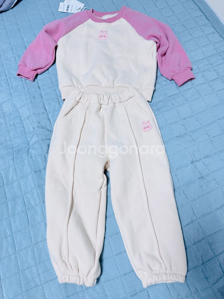 (새상품) 돗투돗 기모 상하복 100--0