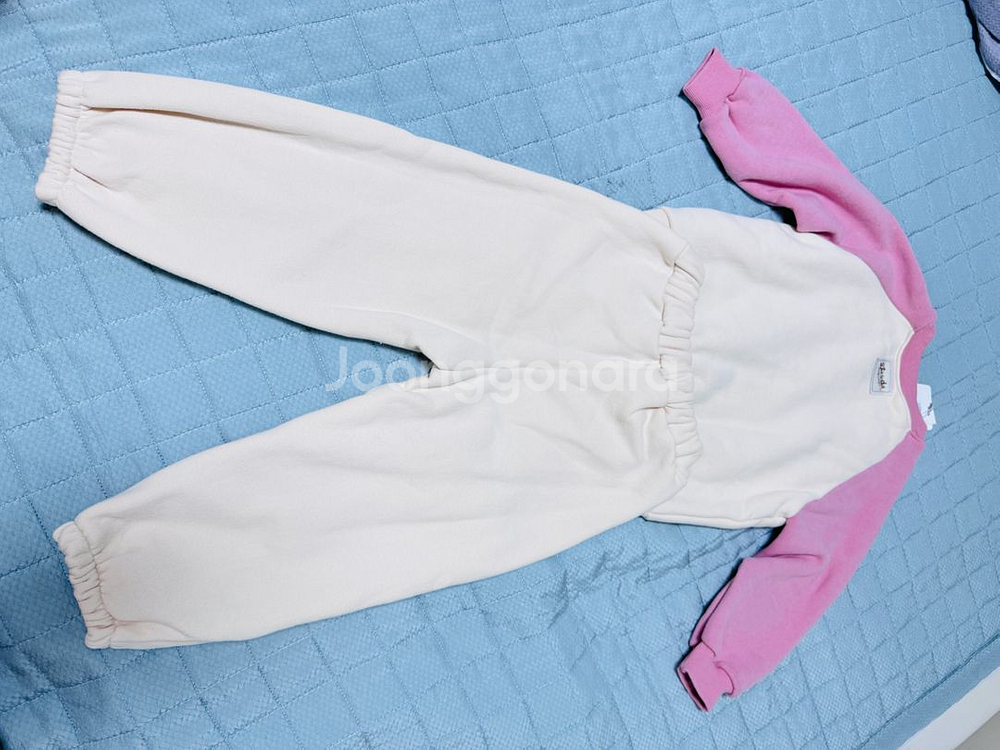 (새상품) 돗투돗 기모 상하복 100--1