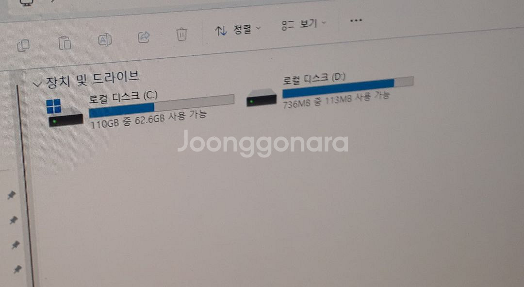 삼성데스크탑 슬림E5500 Win11--4