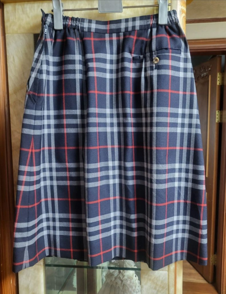버버리 스커트 (55추천) 체크 플리츠 주름 한섬 비이커 bcbg 닥스 빈폴 자라 코스--1