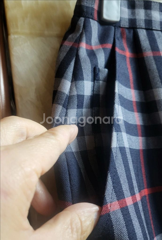 버버리 스커트 (55추천) 체크 플리츠 주름 자라 코스--2