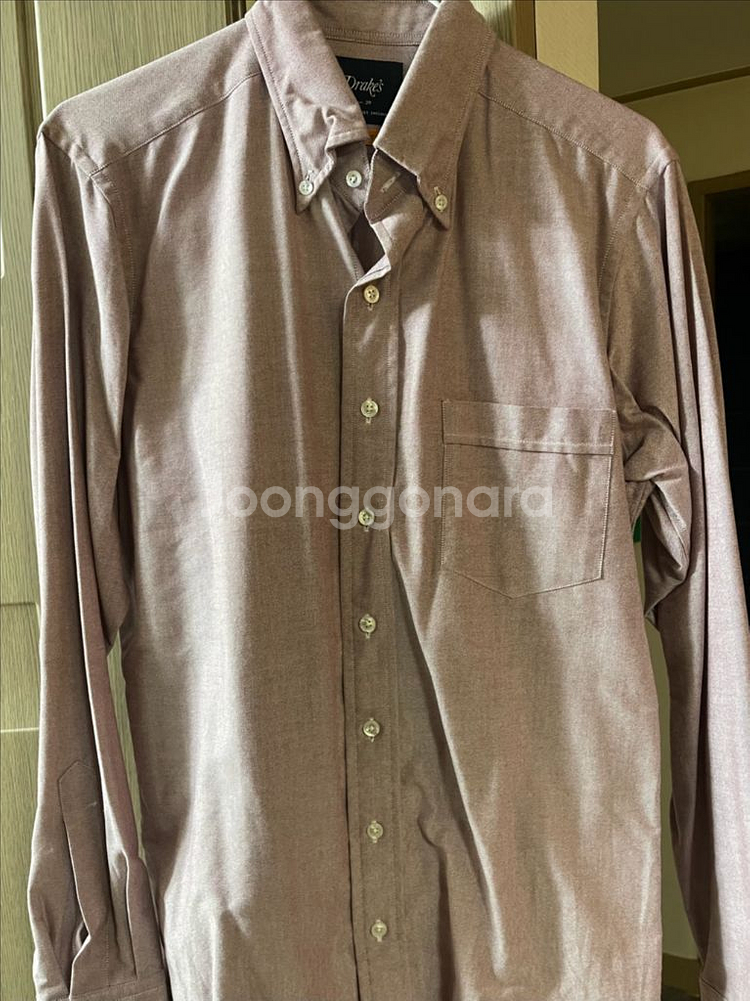 드레익스 Drakes Easy Day 셔츠 15 1/2--0