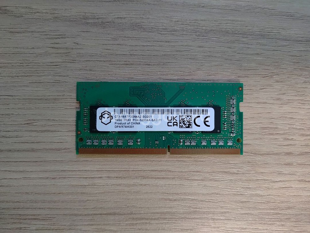 노트북램 마이크론 ddr4 3200 16G--0