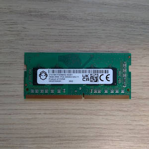 노트북램 마이크론 ddr4 3200 16G