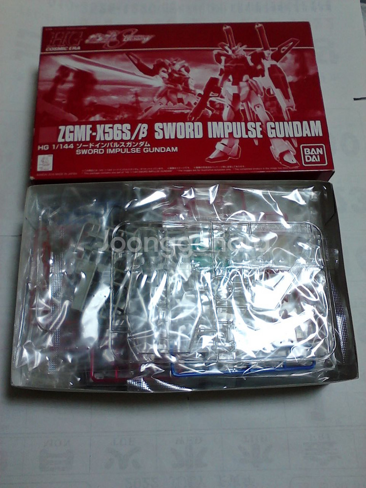 hg 소드 임펄스 건담, 미개봉--1