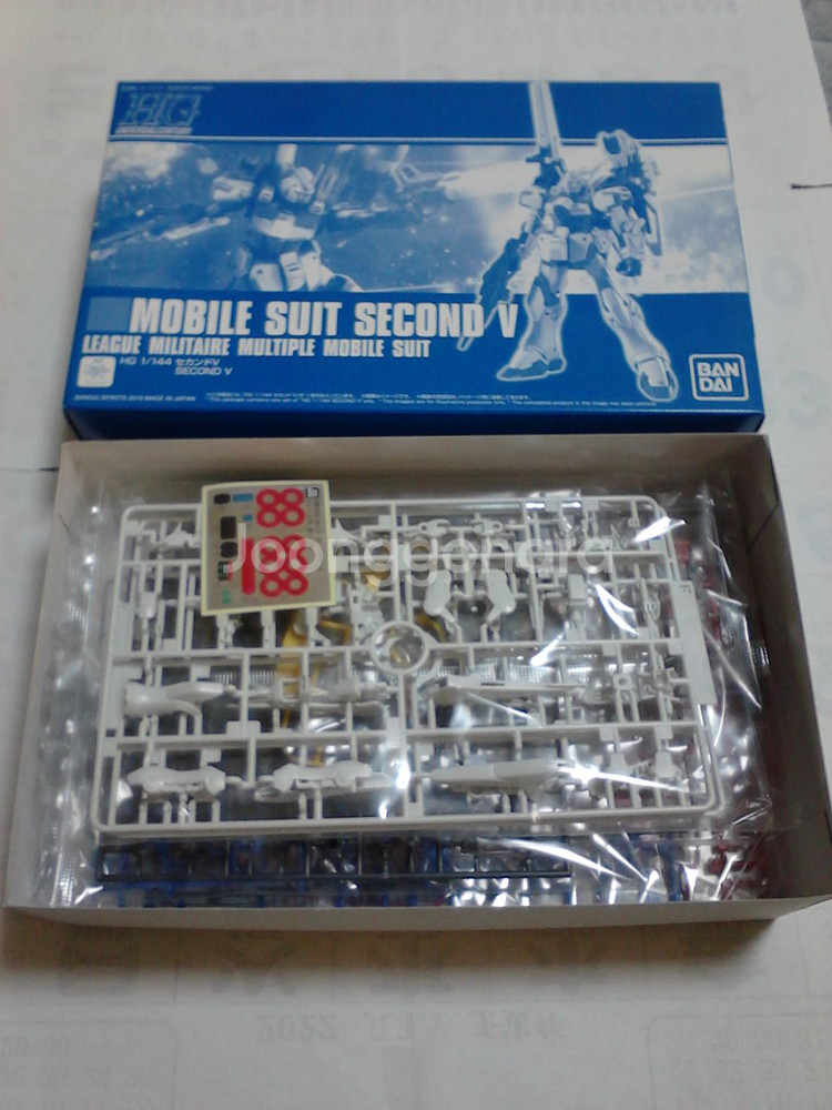 hg 세컨드v, 미개봉--1