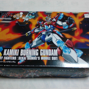 hg 카미키 버닝 건담, 미개봉