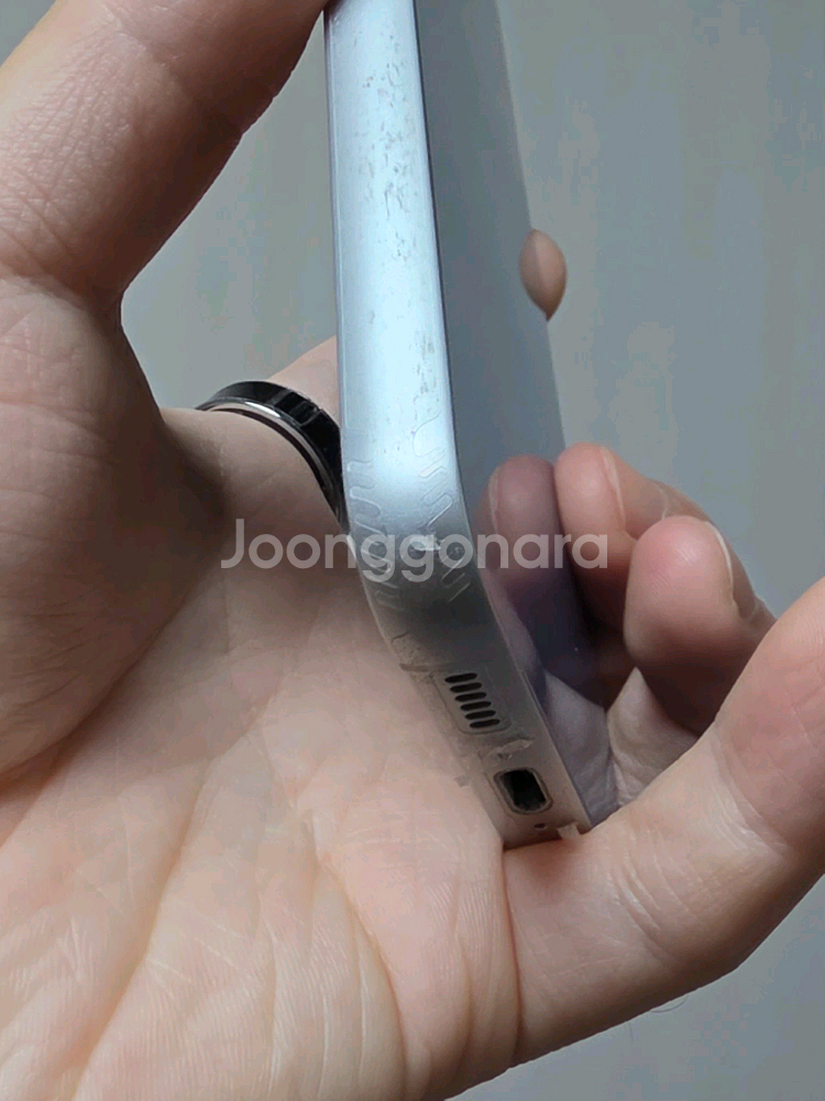 갤럭시 S23 FE 블루 +슈피겐 케이스 필름 세트--5