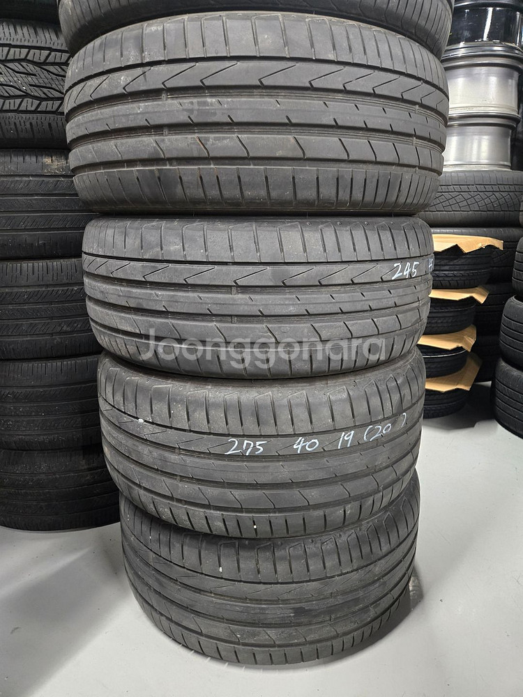 중고타이어 245 45 19 275 40 19 팝니다.--0