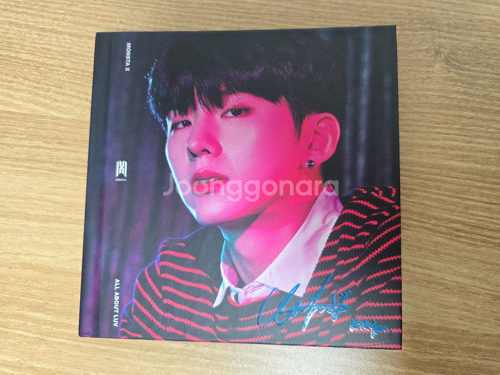 몬스타엑스 All About Luv 앨범 기현 미국앨범--0