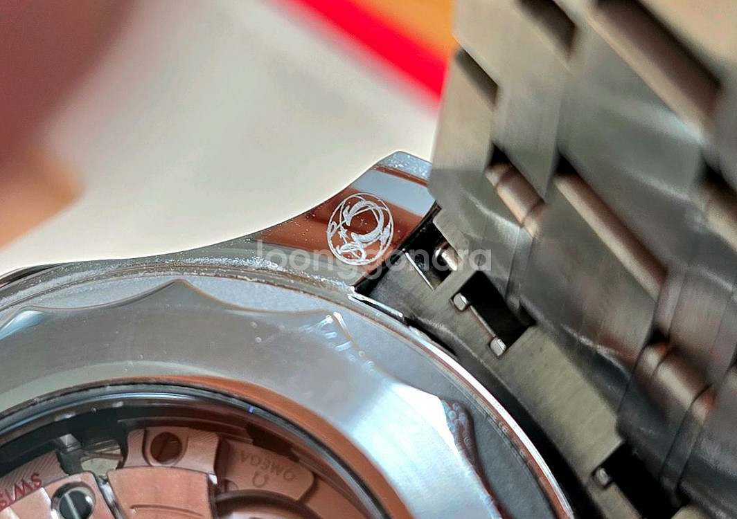 오메가 씨마스터 300 신형 42mm 로듐 청판 블루핸--5