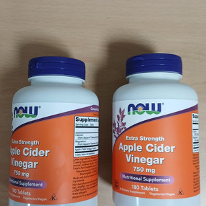 나우푸드 사과식초 750mg 2개 팝니다(인천 직거래)