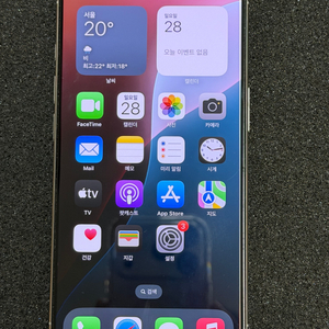 특S급 아이폰 16프로 화이트 티타늄, 256GB 풀박
