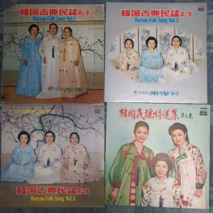 민요 LP9장