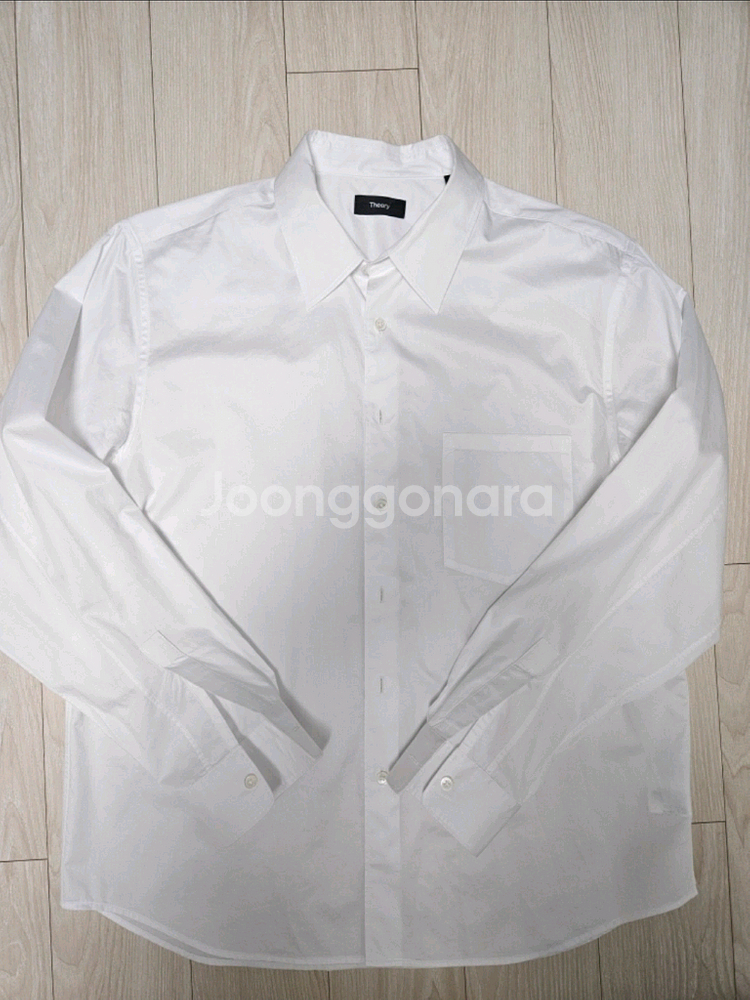 띠어리셔츠 Fluid Cotton Noll Shirt--0
