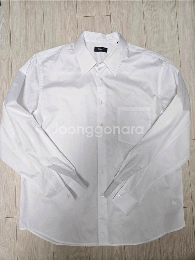 띠어리셔츠 Fluid Cotton Noll Shirt--2