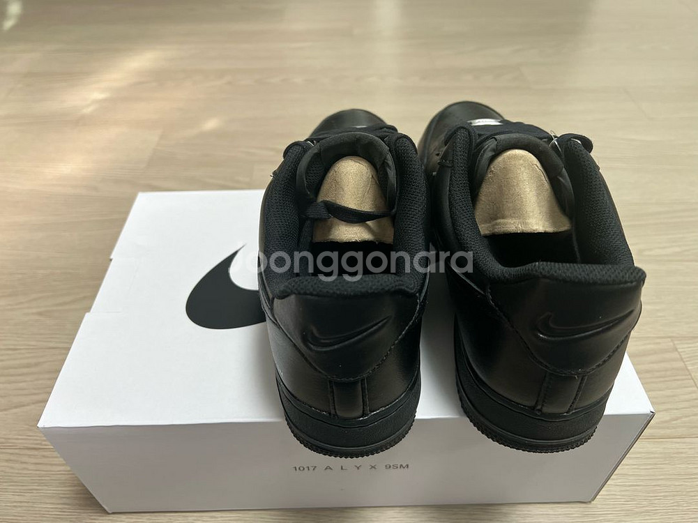 나이키 X 알릭스 9SM 포스 로우 블랙 265 판매--2