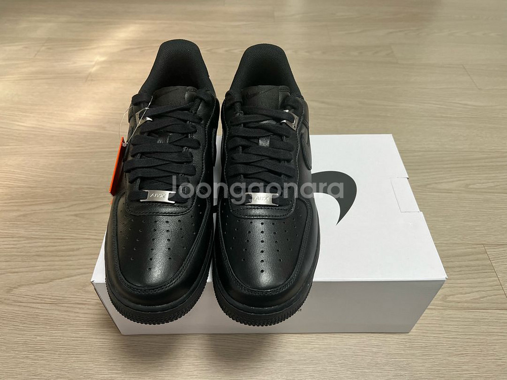 나이키 X 알릭스 9SM 포스 로우 블랙 265 판매--0