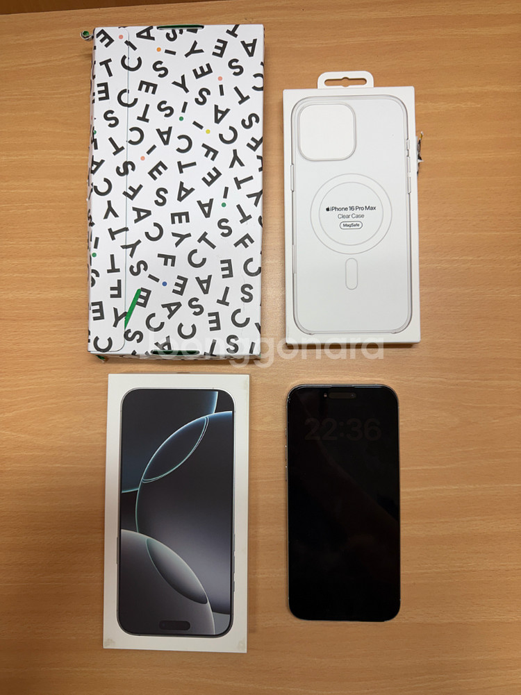 (팝니다)아이폰 16 Pro Max white(자급제)--1