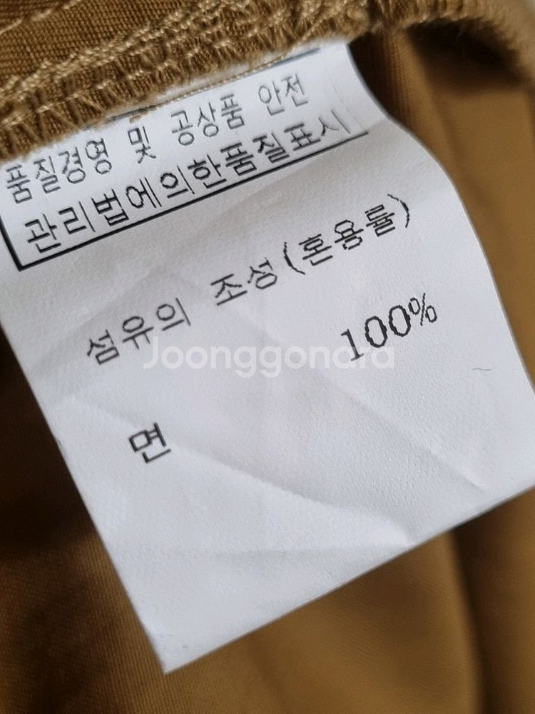 카멜브라운 핀턱주름 밴딩 플레어 롱스커트--4
