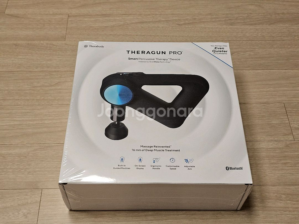 테라건 프로 5세대 마사지건 새상품--0