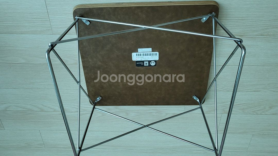 허먼밀러 임스 로우테이블(블랙/크롬) 새상품--4