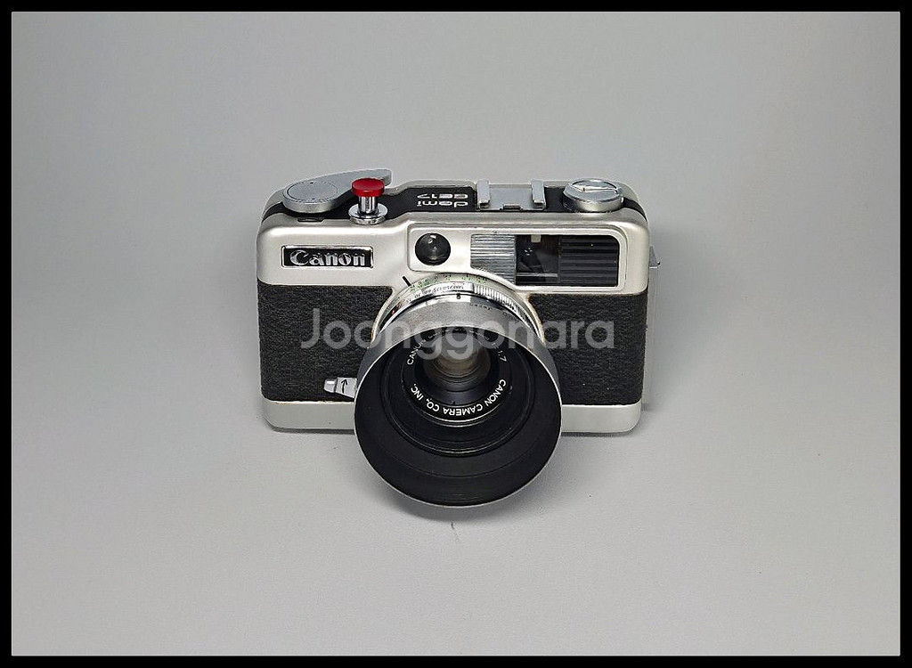 CANON DEMI EE17. 하프필카.필터.렌즈후드--0