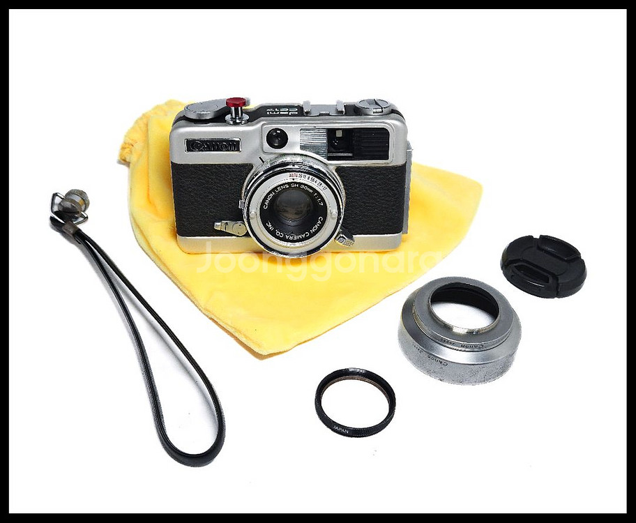 CANON DEMI EE17. 하프필카.필터.렌즈후드--2