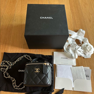 샤넬 탑 핸들 베니티