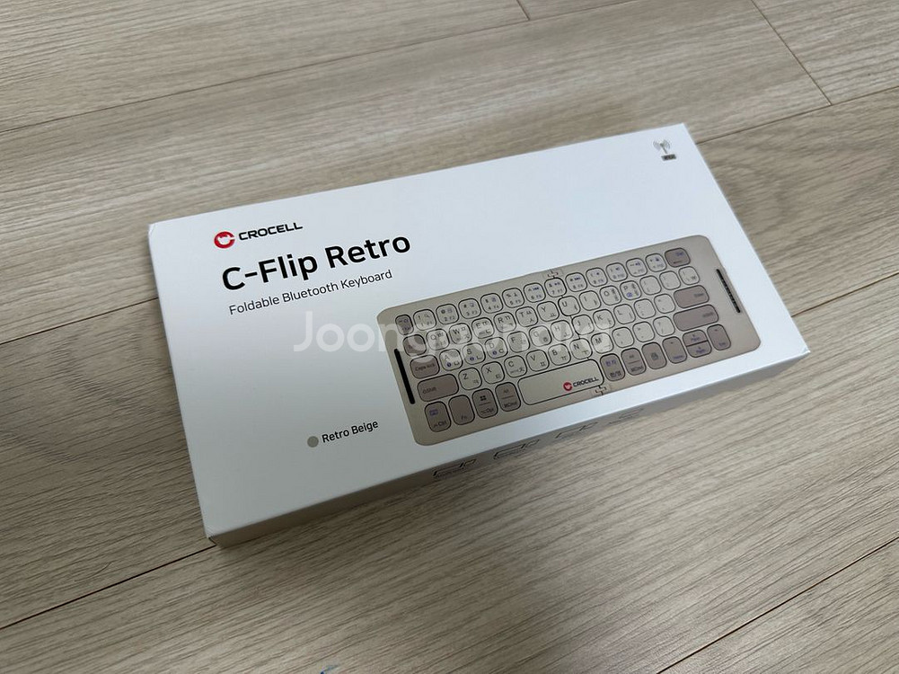 크로셀 블루투스 휴대용 키보드 c flip 미사용--0