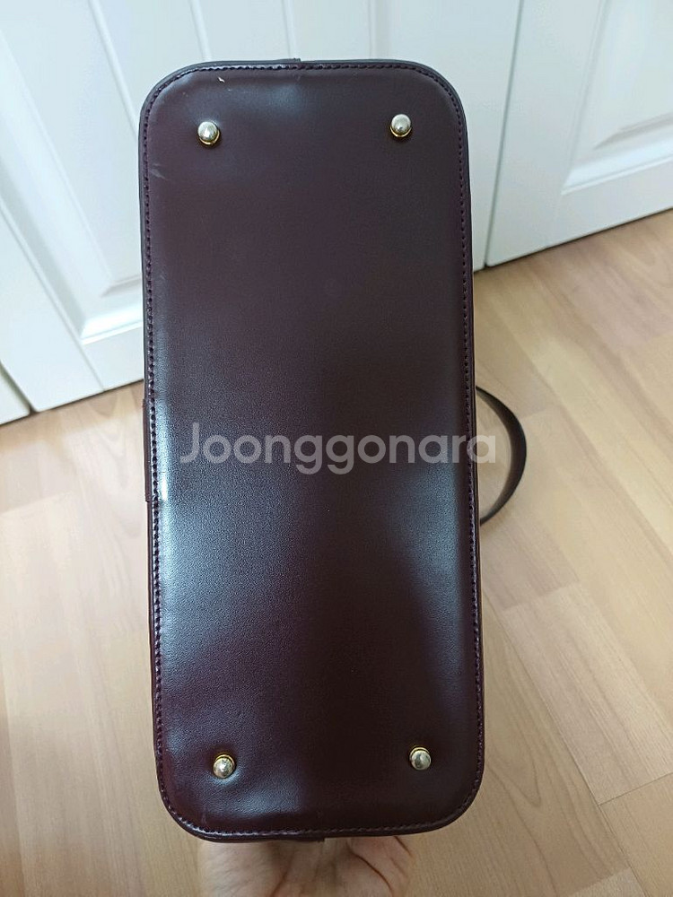 루이가또즈 버건디 토트백--3