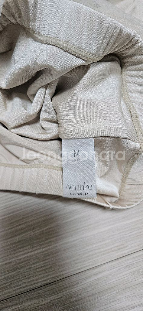 아난캐 누디본 셔링세트 누드베이지(M)--2