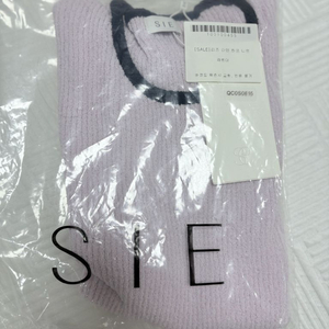 시에 SIE 리즈 나인 하프 니트 라벤더