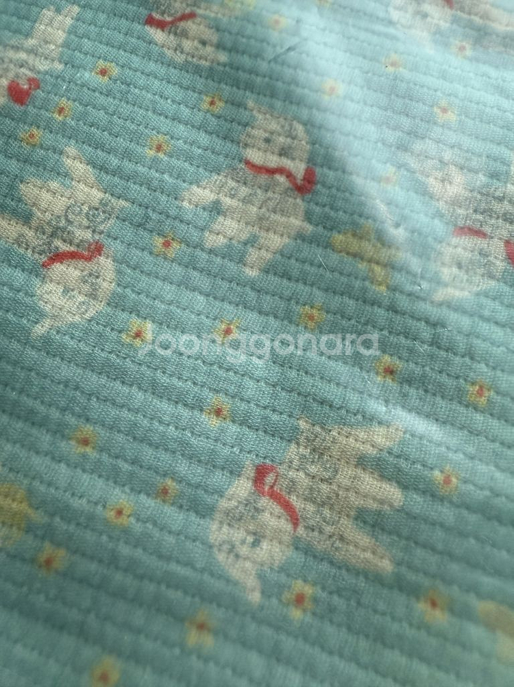 프프 블랭킷 쇼룸제품 익스 양블루 새상품--0