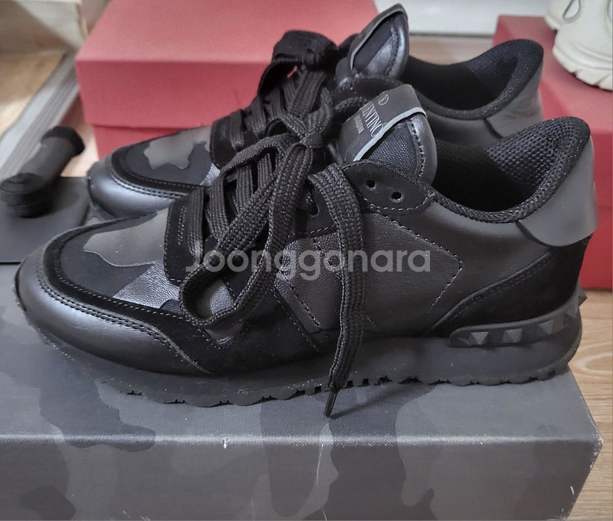 정품 발렌티노 카모 플라주 스니커즈(파격급처분가)--1