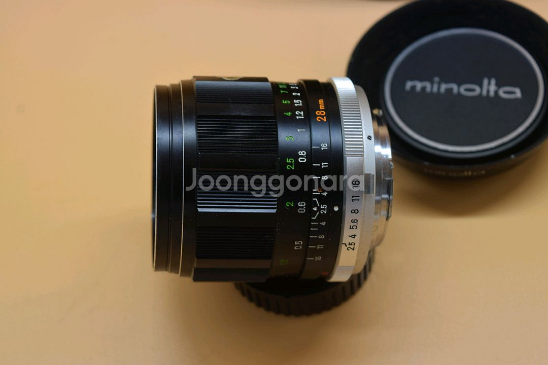 [수동렌즈] MINOLTA MC SI 28MM F2.5--1