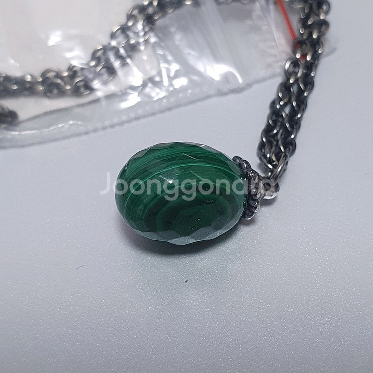 트롤비즈 말라카이트 원석 판타지 목걸이 (새상품)--3