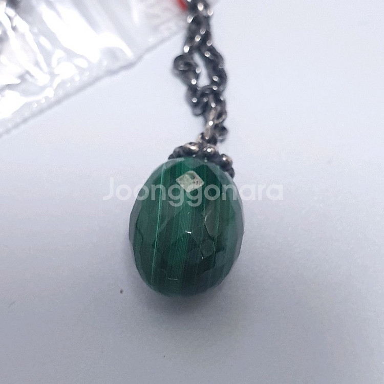 트롤비즈 말라카이트 원석 판타지 목걸이 (새상품)--1