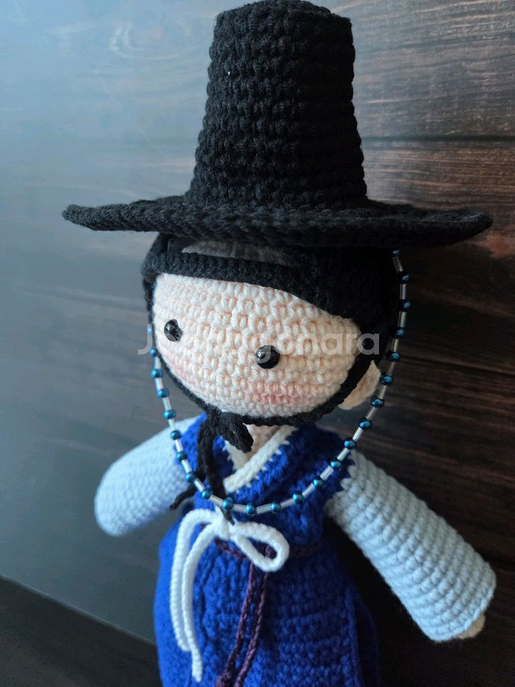 한복입은 선비, 아씨 인형 (계좌거래)--5