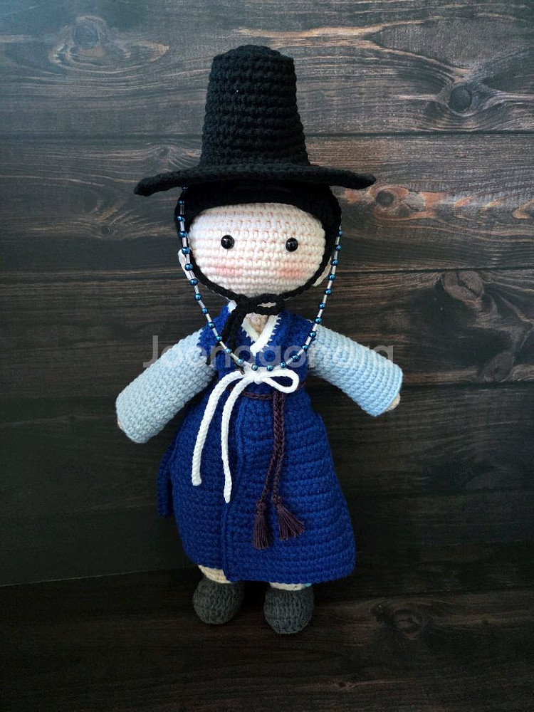 한복입은 선비, 아씨 인형 (계좌거래)--4