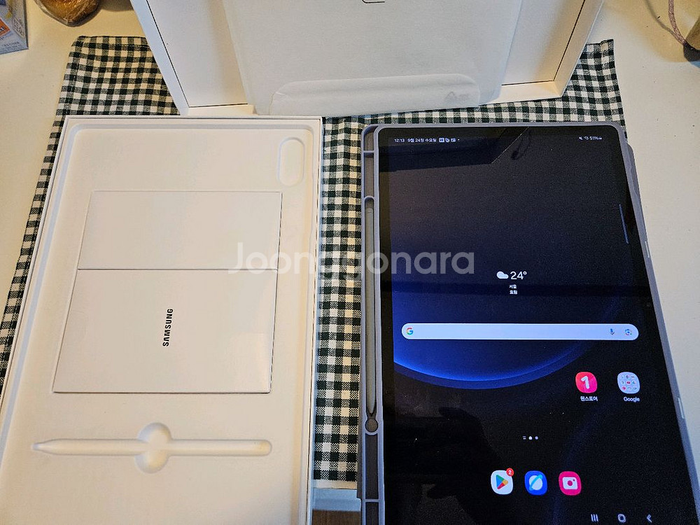 갤럭시탭 s9FE 128기가 wifi 팝니다--1