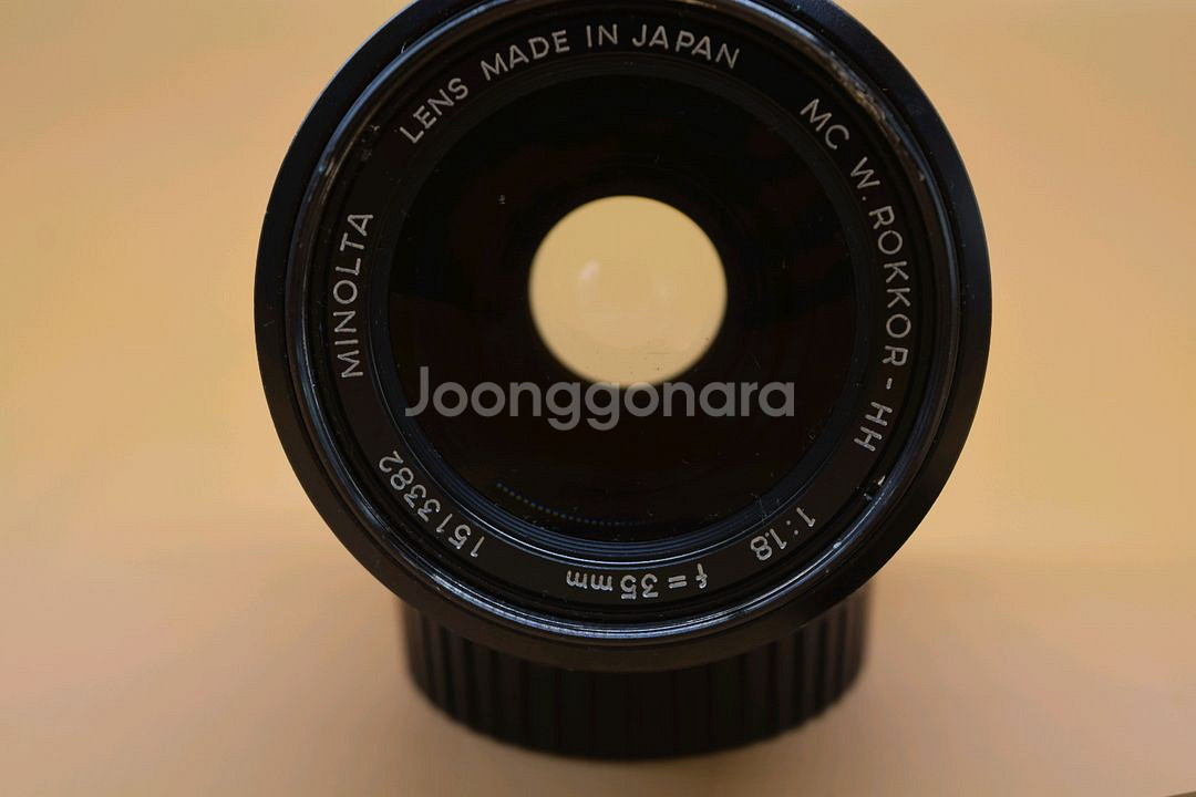 [수동렌즈] MINOLTA MC 35MM F1.8--2
